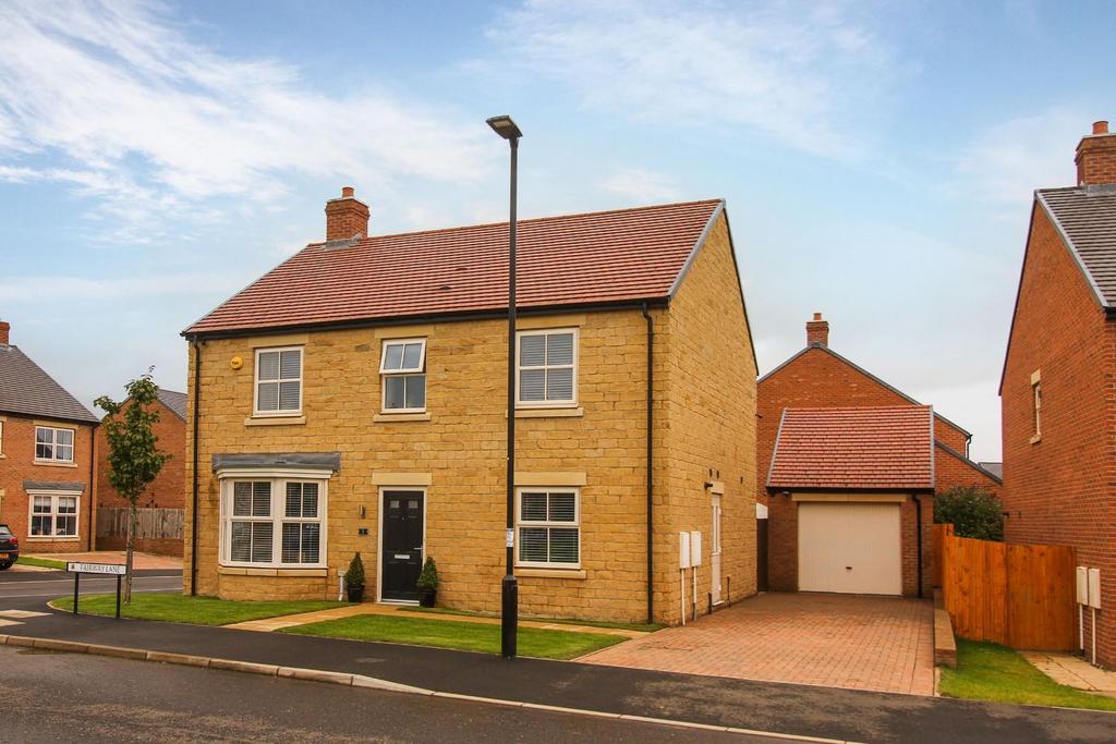 Fairway Lane, Backworth, Newcastle Upon Tyne 4 bed detached house for