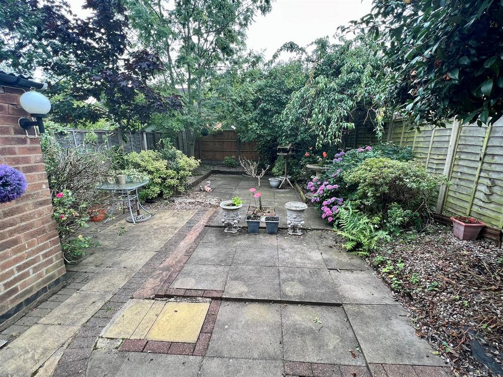 Rear garden