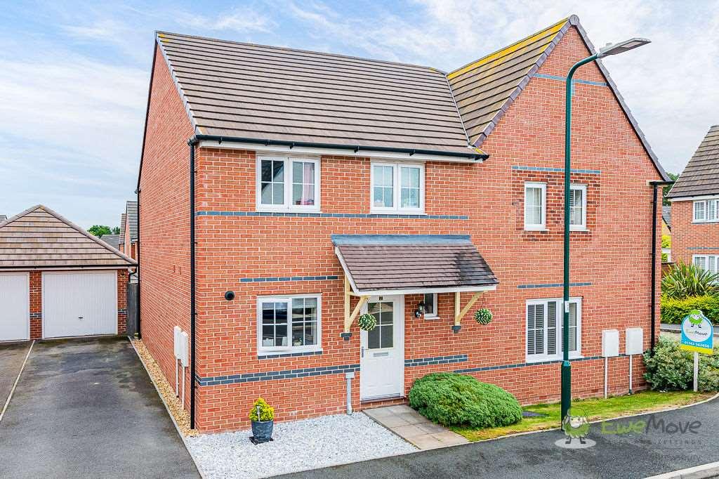 Crossbill Road, Darwins Walk, Shrewsbury SY3 9FF 3 bed semidetached