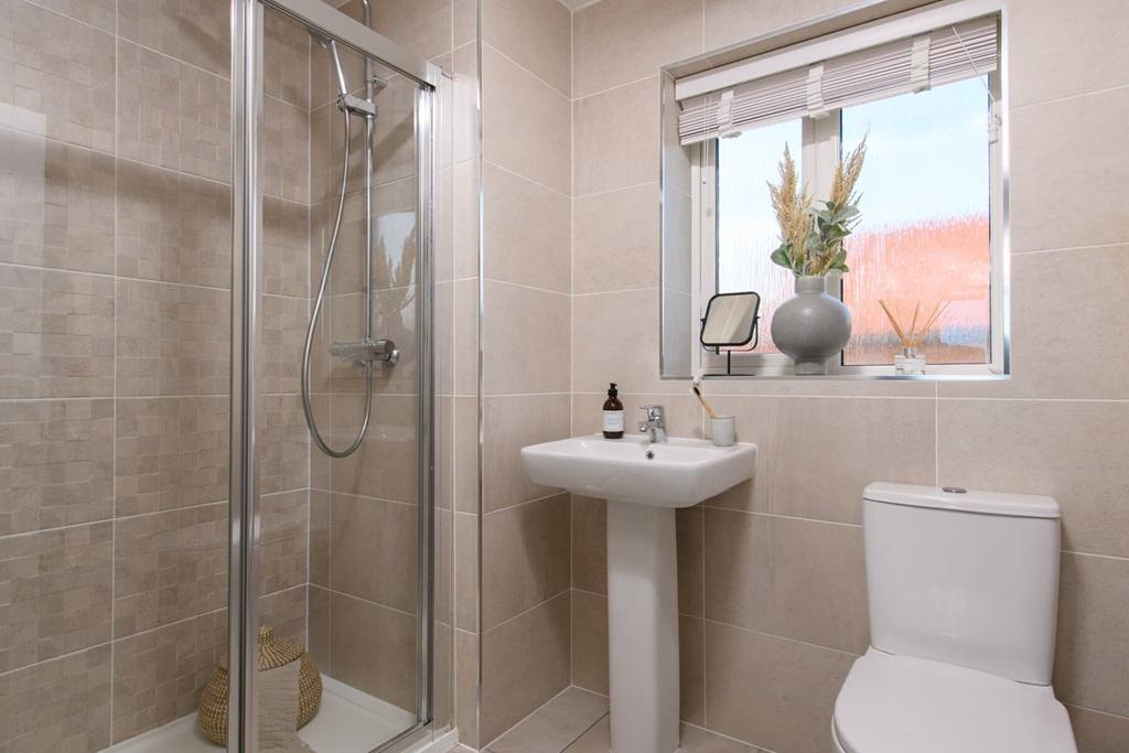 Your own en suite shower room away from the family