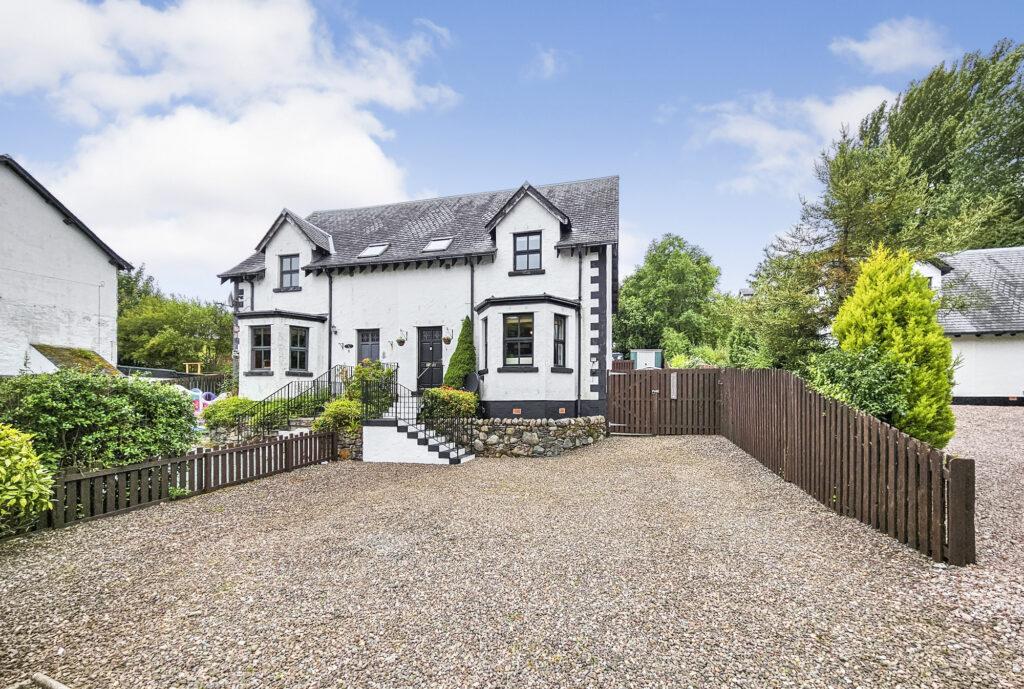 2 Hatchery Houses, Ford, By Lochgilphead, Argyll 3 bed semidetached