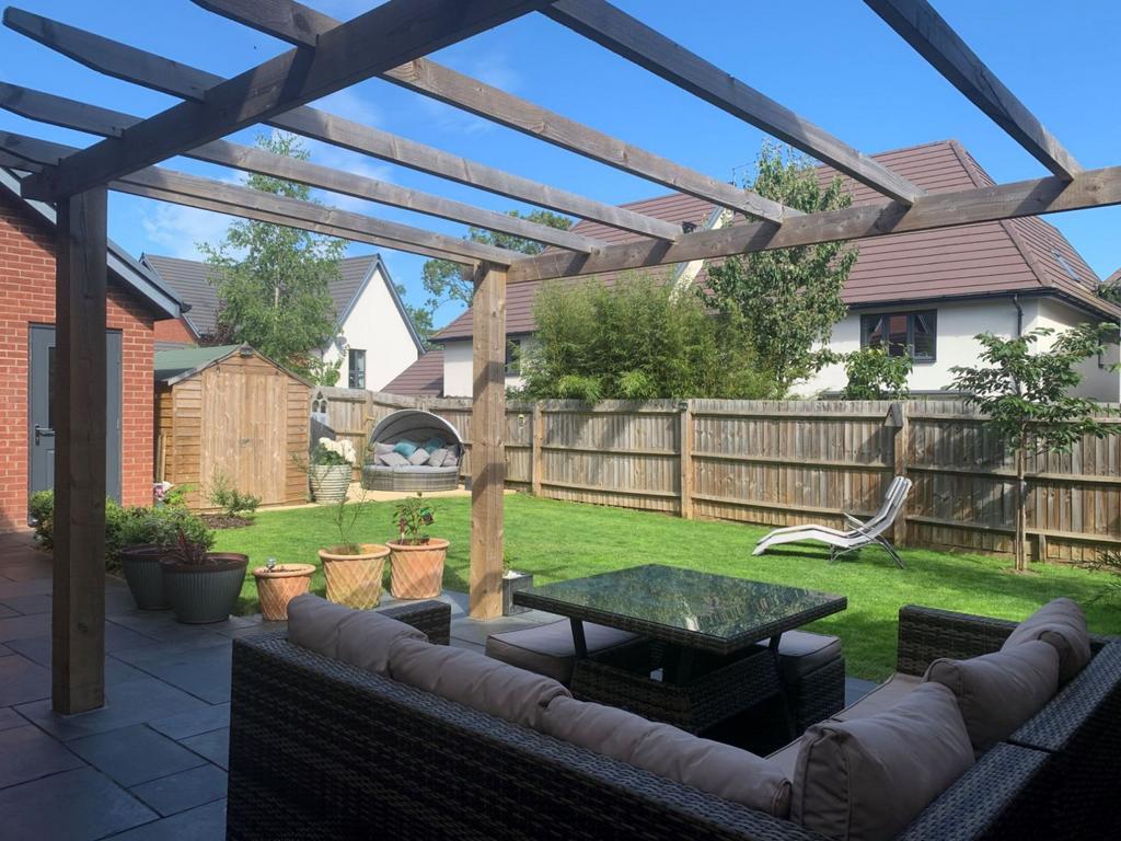 Rear garden