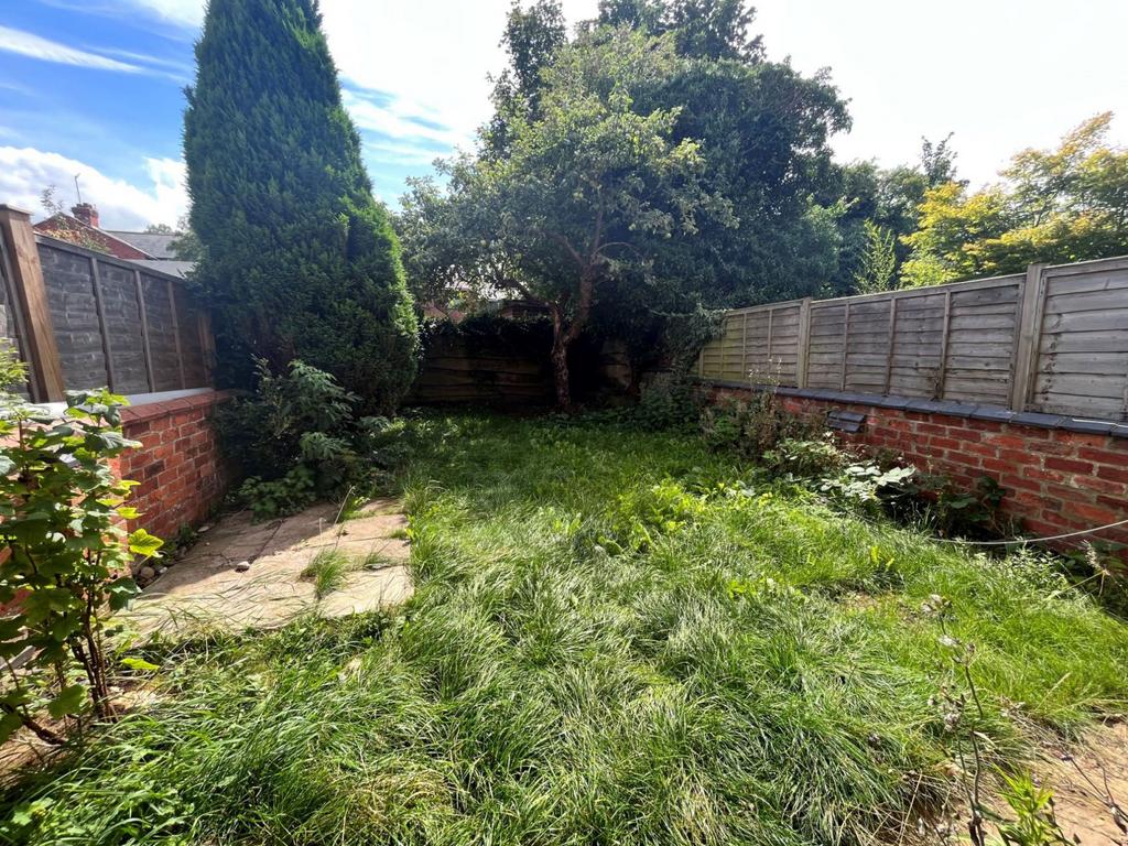 Rear garden