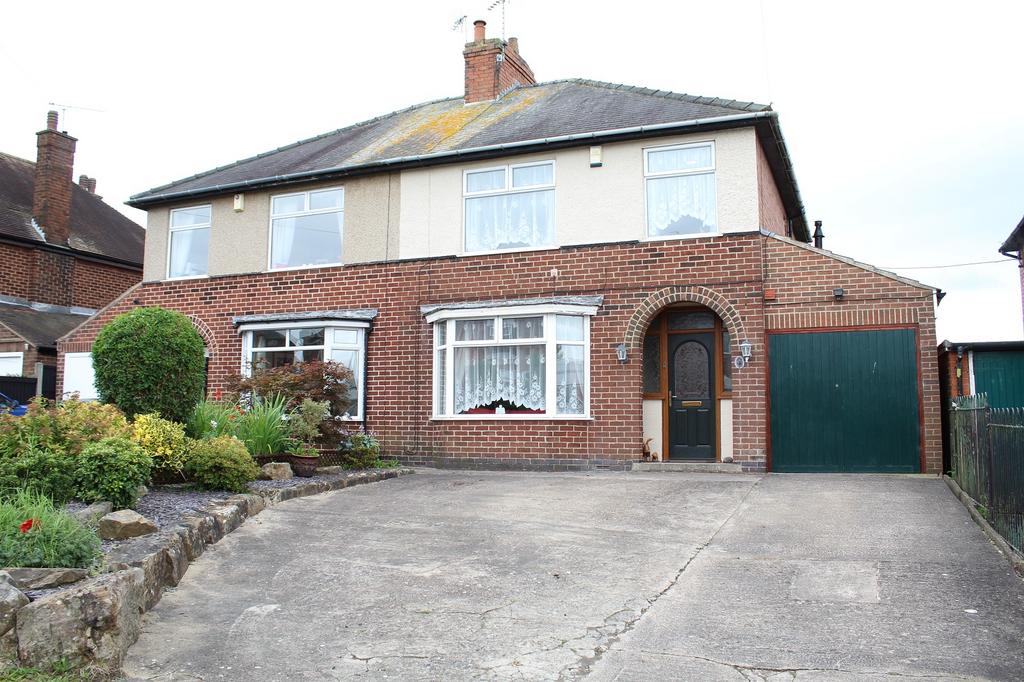 Hallfieldgate Lane, Shirland, Derbyshire. DE55 6AA 3 bed semidetached