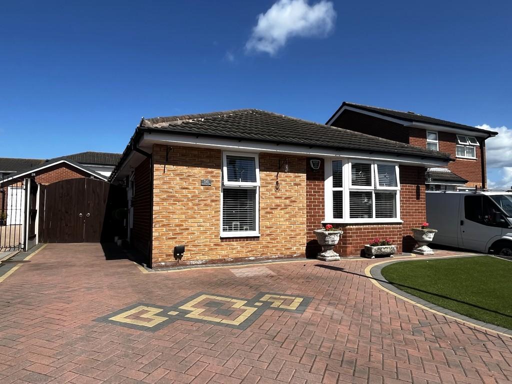 Davenham Way, Middlewich 2 bed detached bungalow for sale £295,000