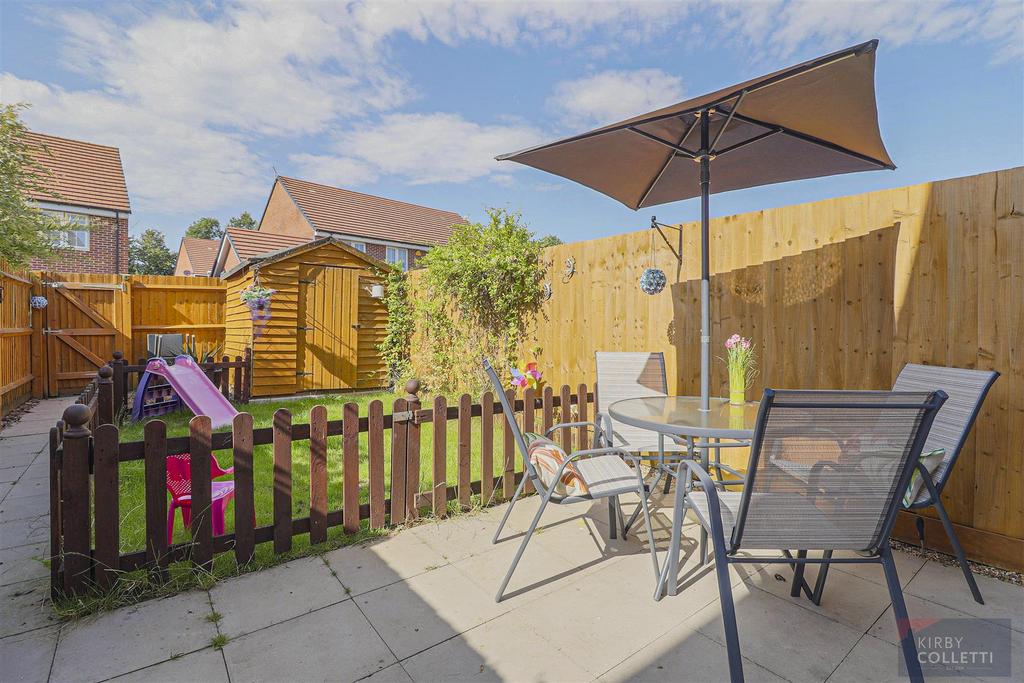 Rear garden