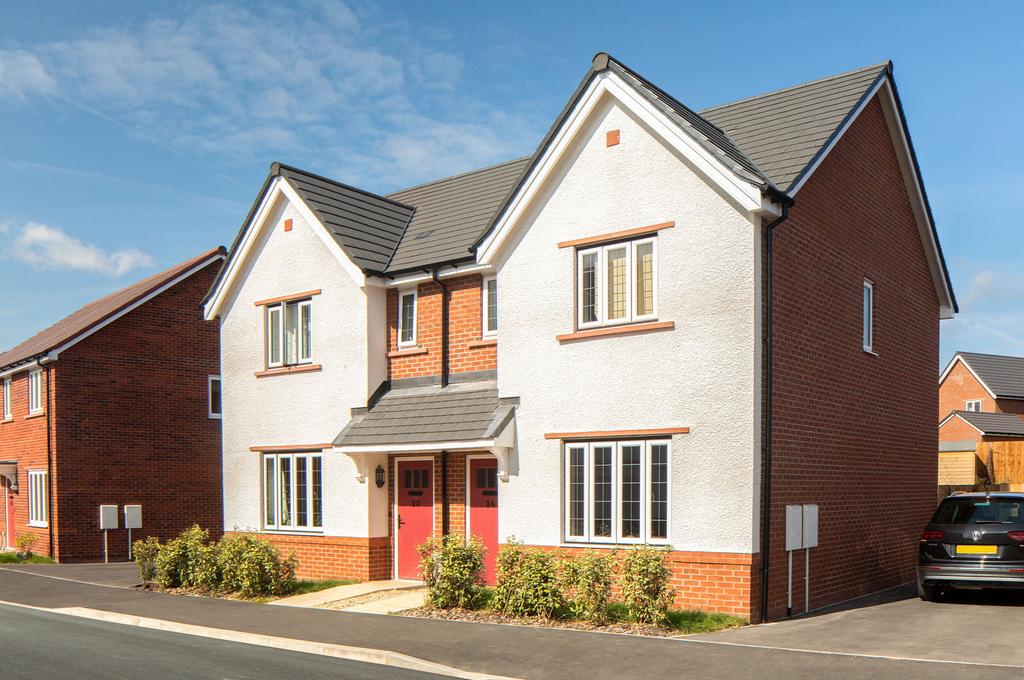 Plot 397, The Kilburn at Evesham Gate, Cheltenham Road WR11 3 bed semi
