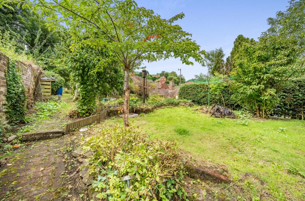 Garden view from cottage