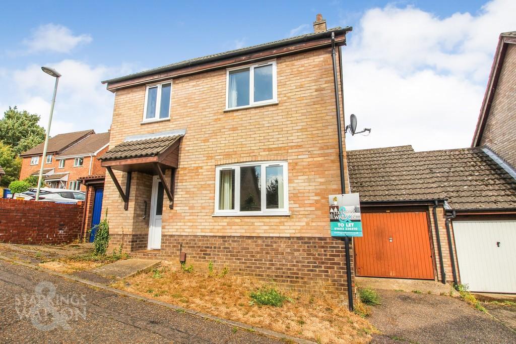 Lindford Drive, Eaton, Norwich 3 bed link detached house for sale £
