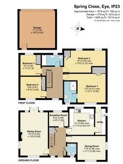 4 bedroom detached house for sale, Spring Close, Gislingham IP23