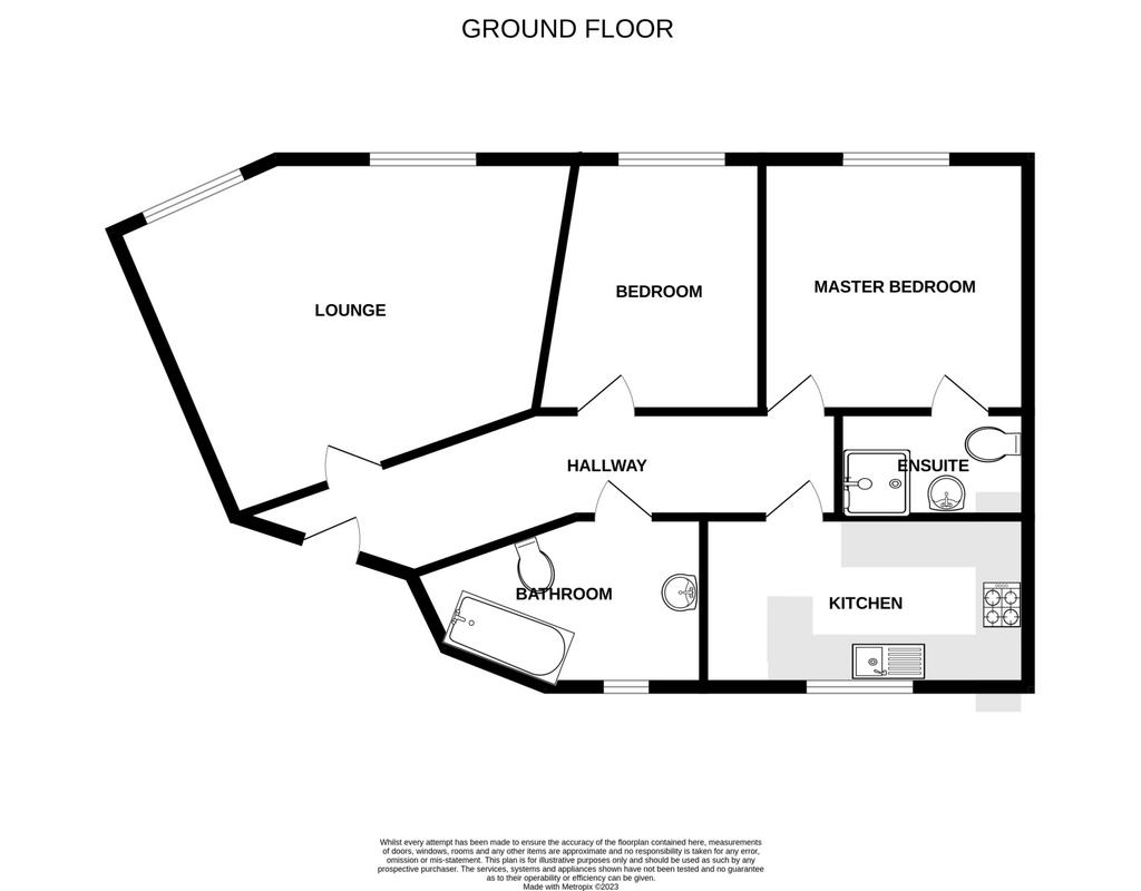 Flat 7 Egerton Court   Floor Plan