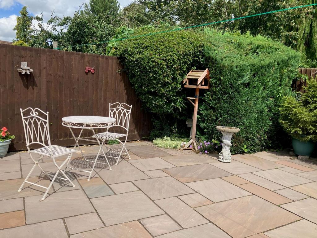 Rear garden