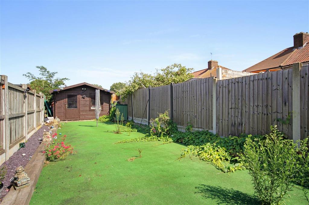 Rear garden