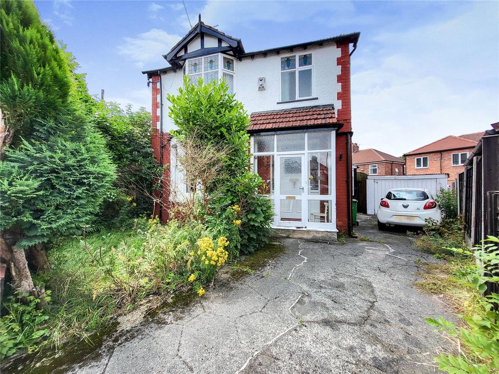 Calverley Avenue, Burnage, Manchester, M19 3 bed detached house for