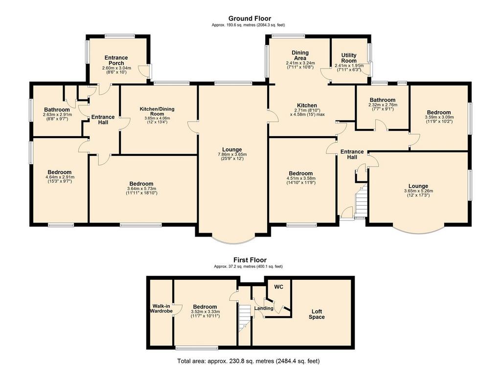 Nanny Goat Lane, Garforth, Leeds 5 bed detached bungalow for sale £