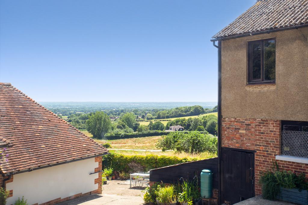 Outbuilding and View