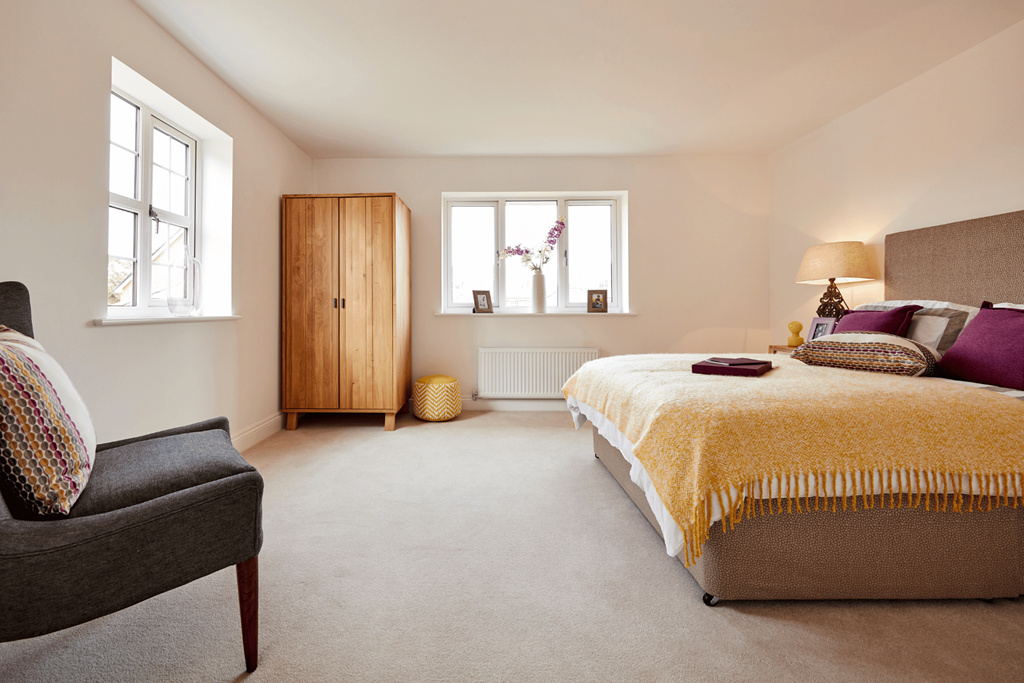 Bedroom 2 is a double with generous built-in...
