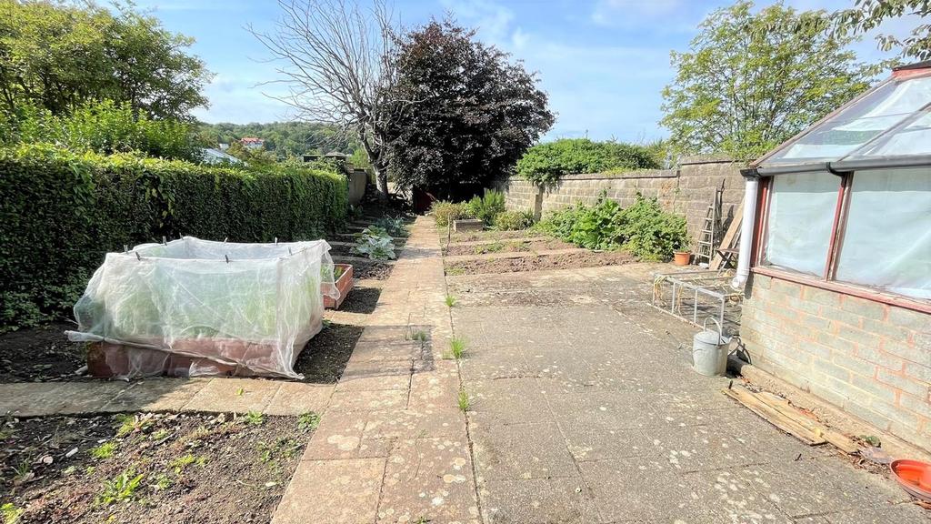 Vegetable plots and pathways