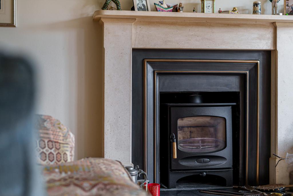 Cameo Of Fireplace