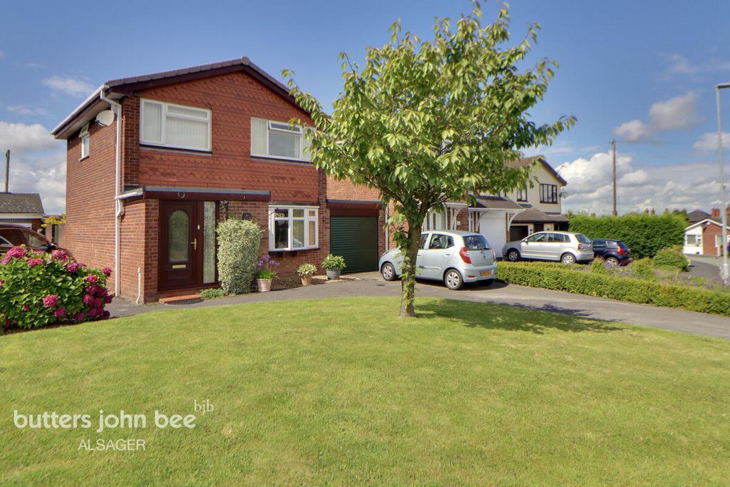 Way, Bignall End 3 bed link detached house for sale £245,000