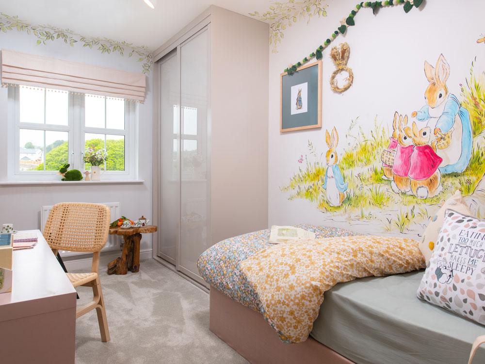 Perfectly sized fifth bedroom