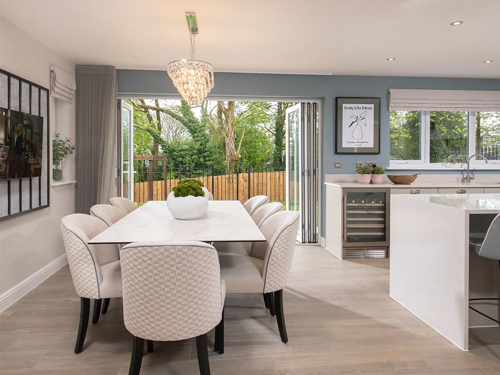 Bi-fold doors that bring the outside in