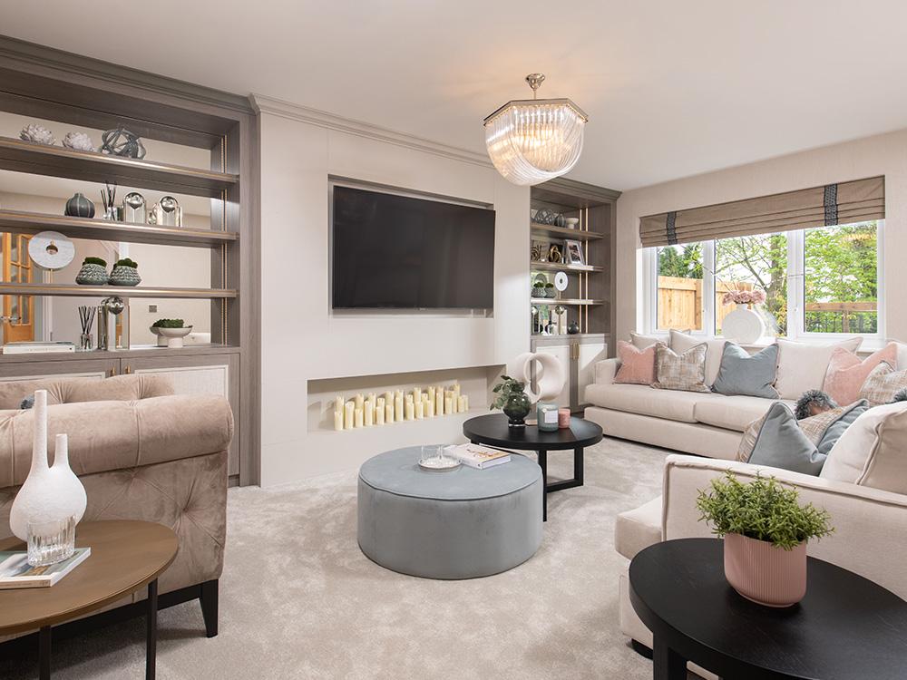 Light and spacious lounge