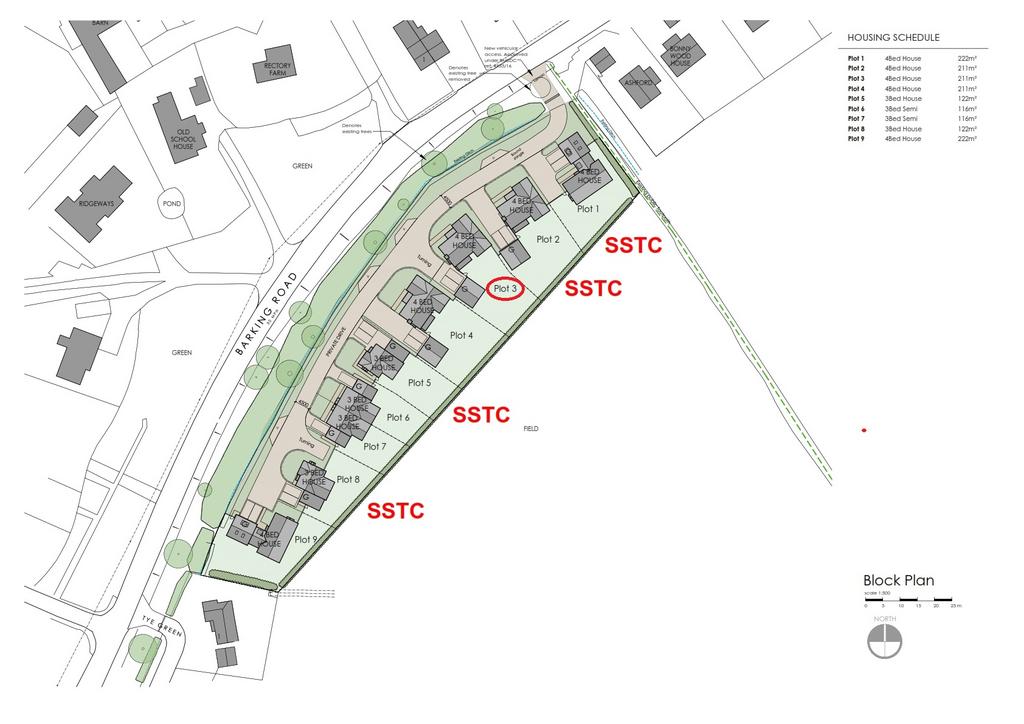 Site plan plot 3