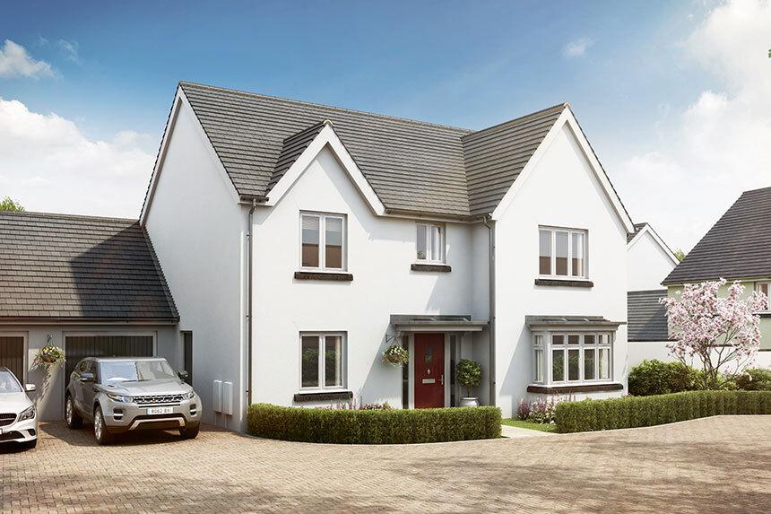 Plot 190, The Cottingham at Church Walk, Exeter Road TQ12 4 bed