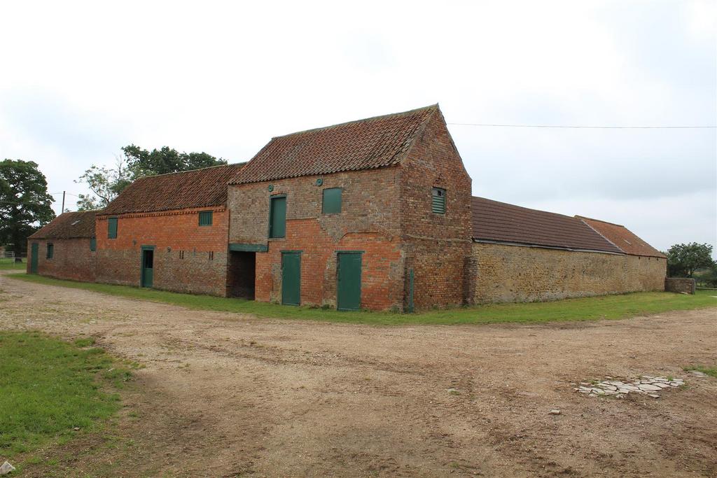 Two storey brick stores and granary