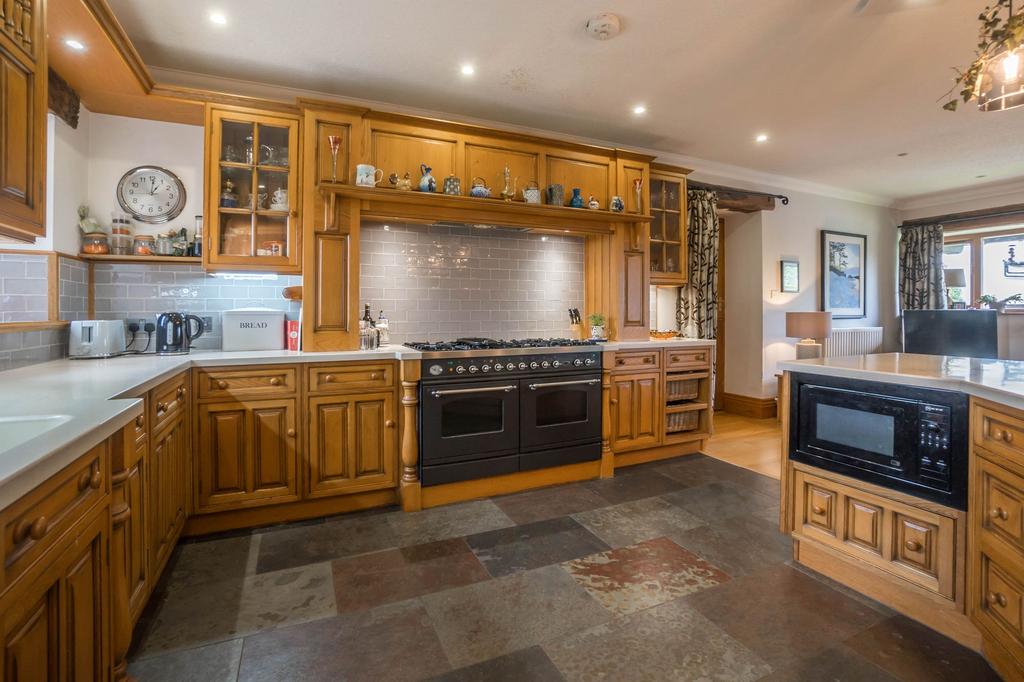 Open plan living area