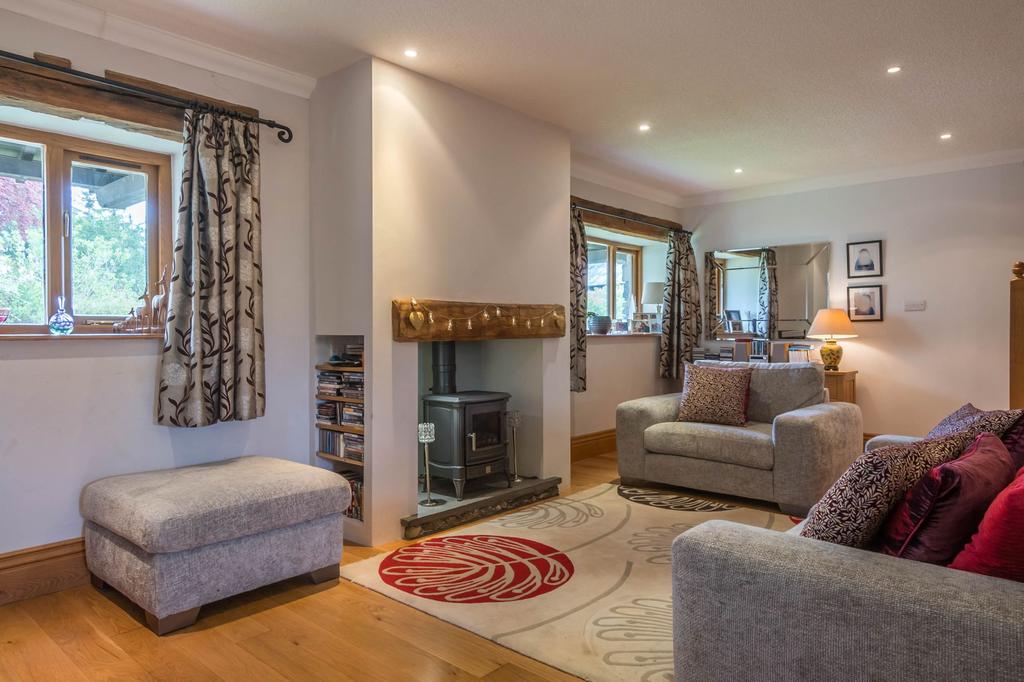 Open plan living area