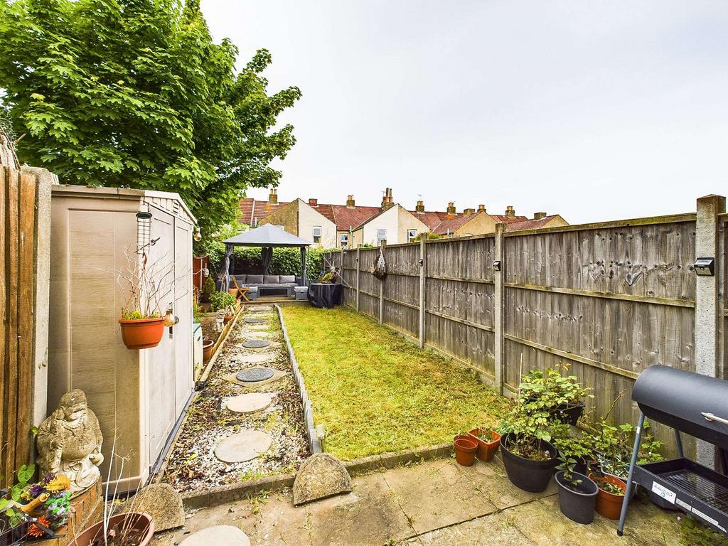 Garden at Back