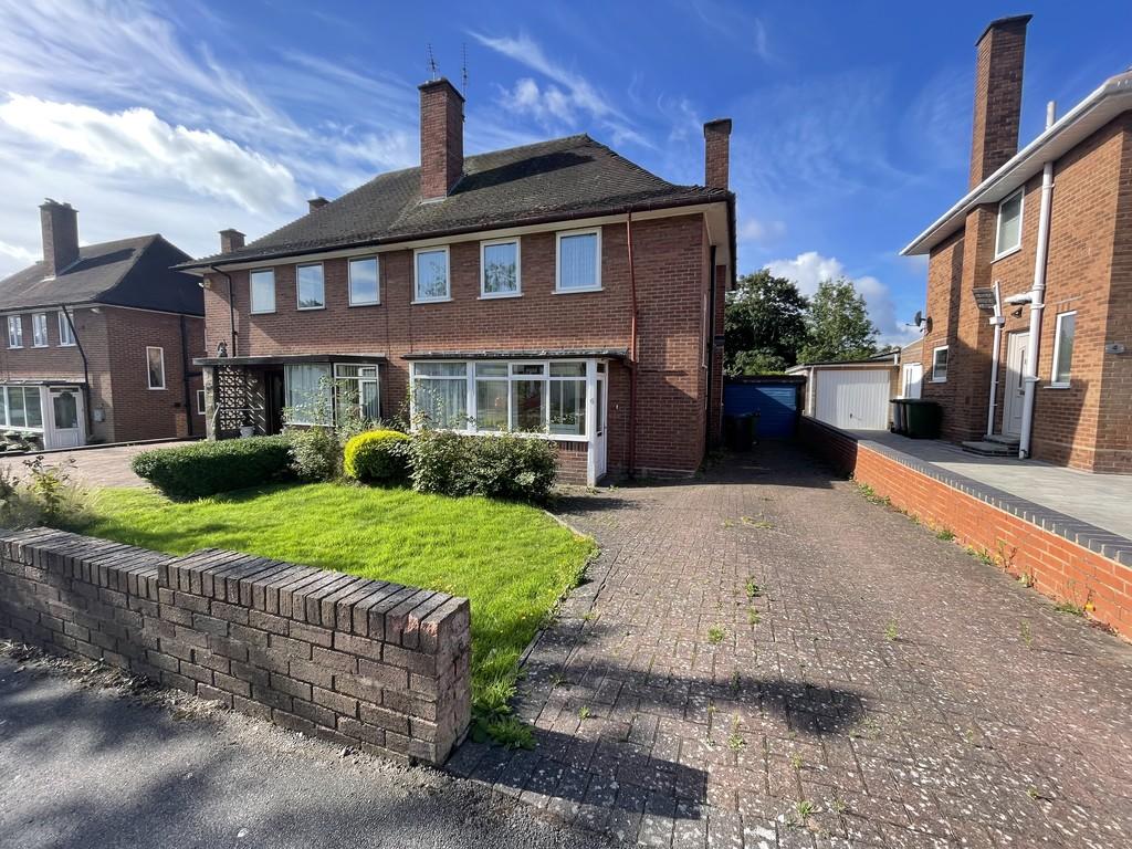 Wolverley Road, Solihull 3 bed semidetached house for sale £295,000