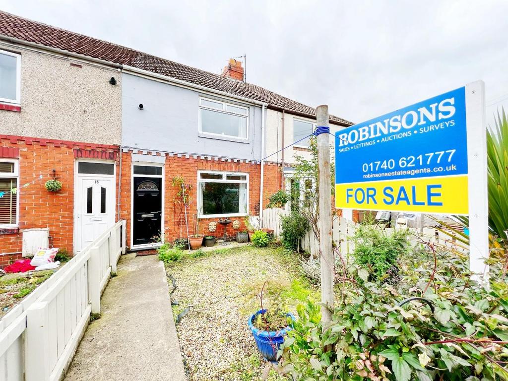 Prudhoe Avenue, Fishburn, StocktonOnTees 2 bed terraced house for sale £70,000
