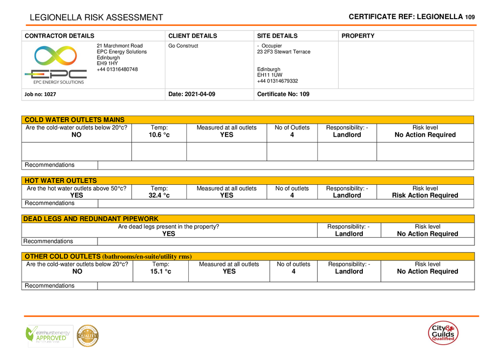EPC Certificate