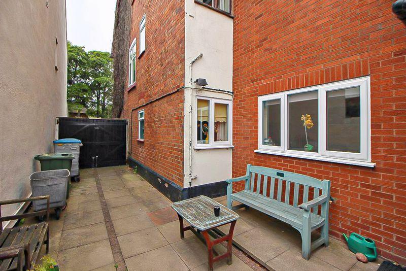 Rear patio