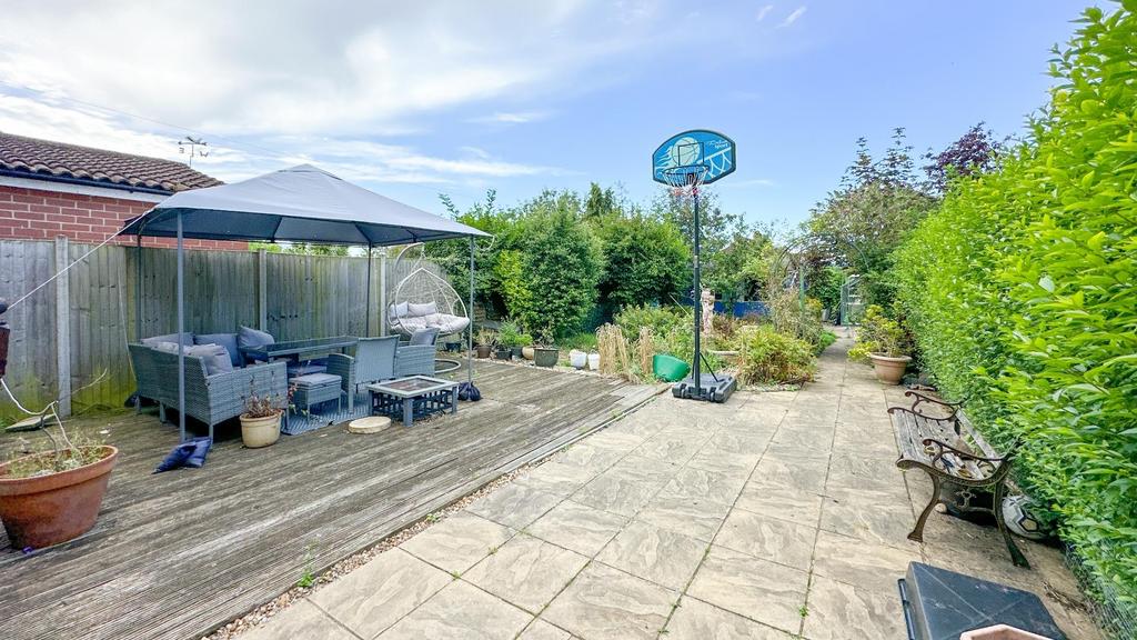 Rear garden