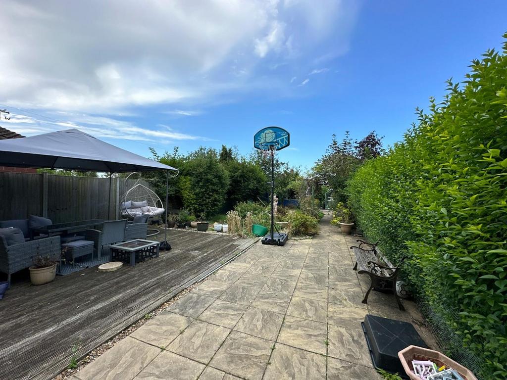 Rear garden