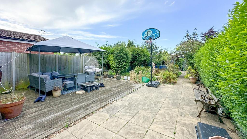 Rear garden