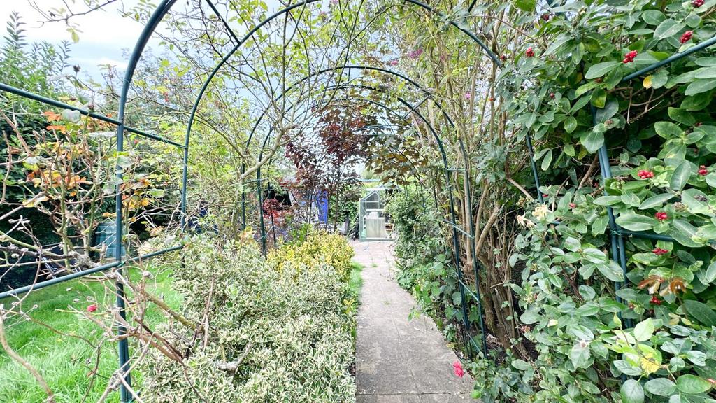 Rear garden