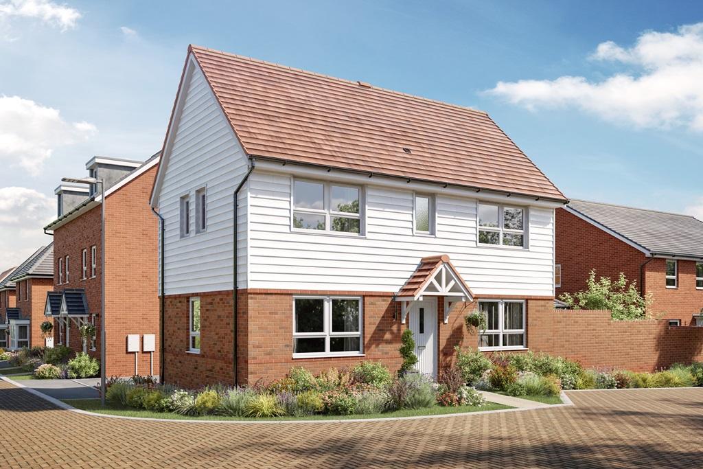 Ennerdale at Barratt Homes at The Woodlands Herne Bay Road, Broad Oak, Sturry CT2 3 bed detached