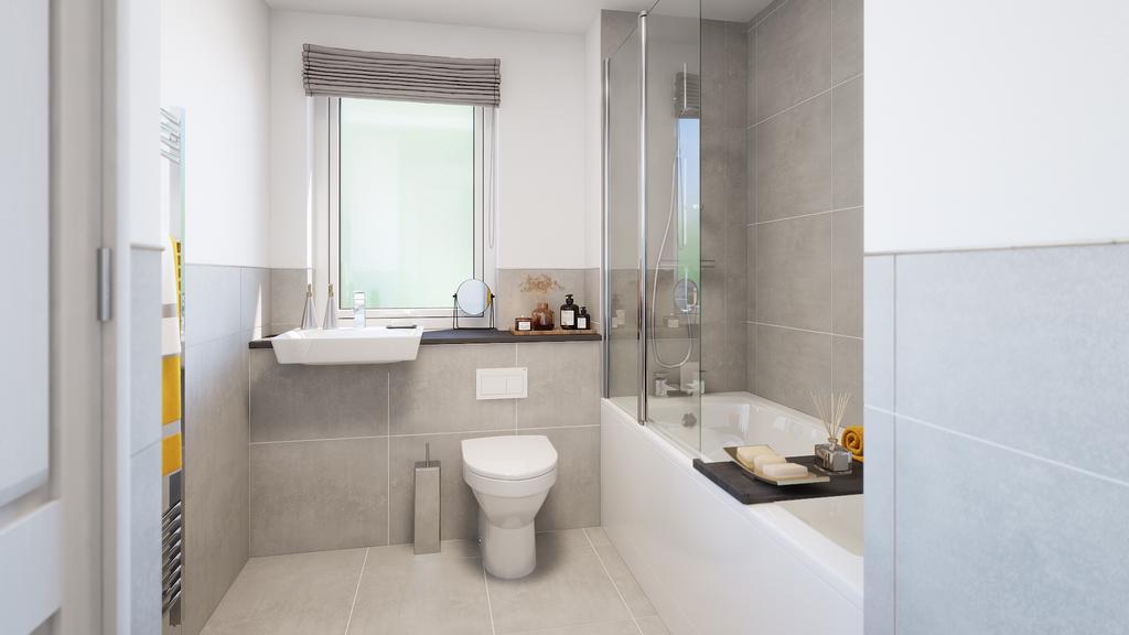 Illustrative image of the bathroom in the...