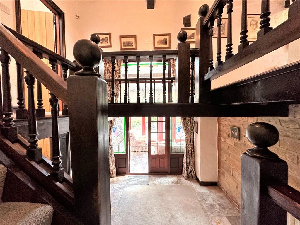 Main stairs and landing