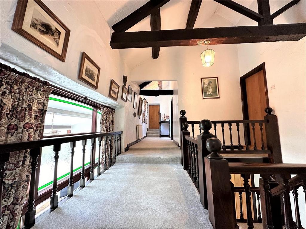 Main stairs and landing