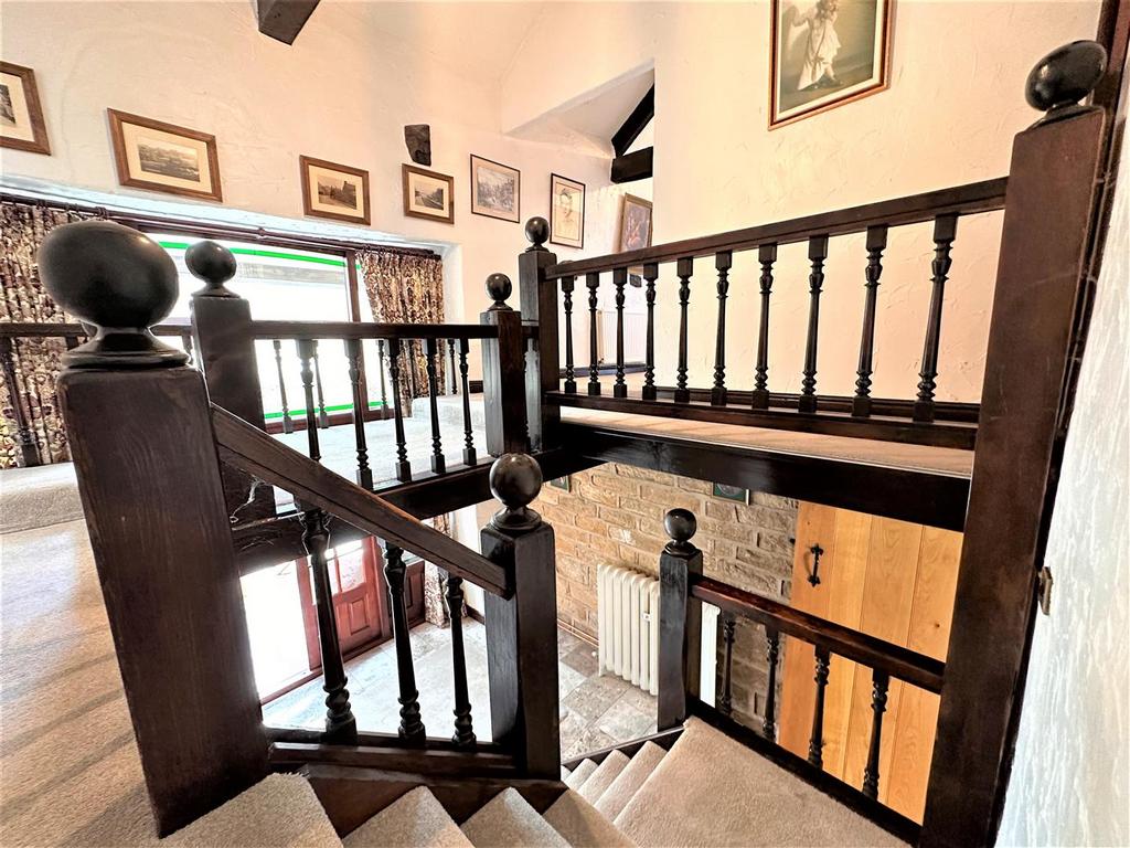 Main stairs and landing