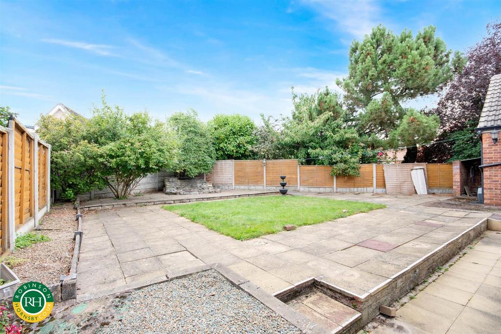 Rear garden