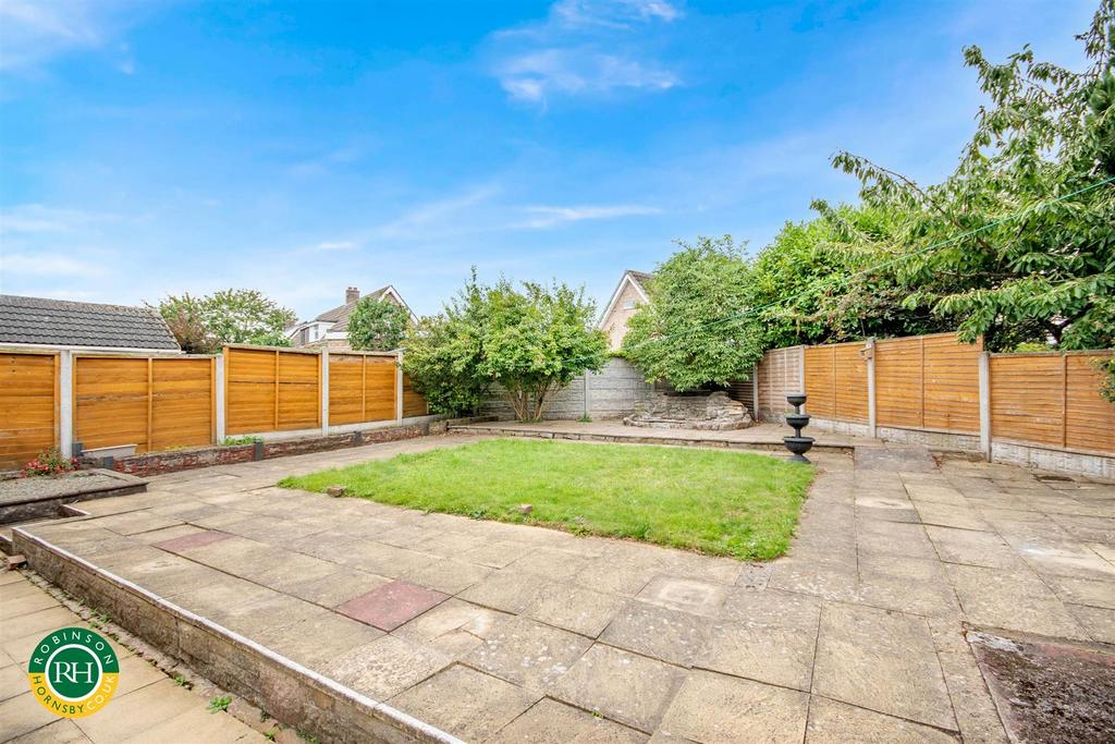 Rear garden