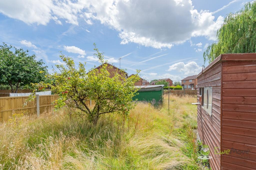 South facing rear garden