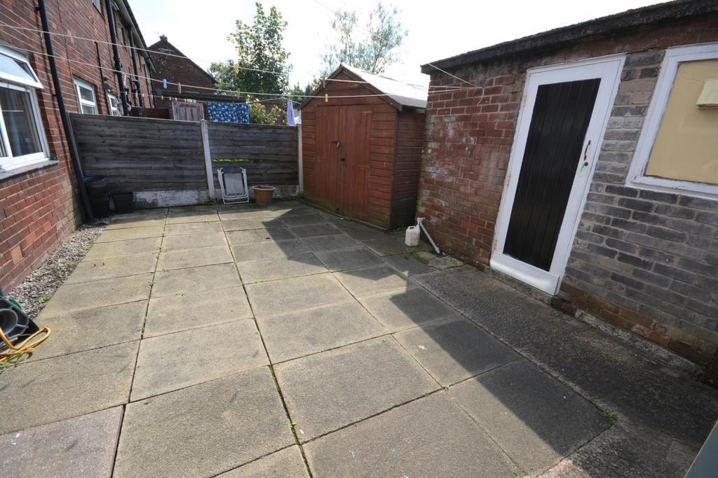 Rear garden